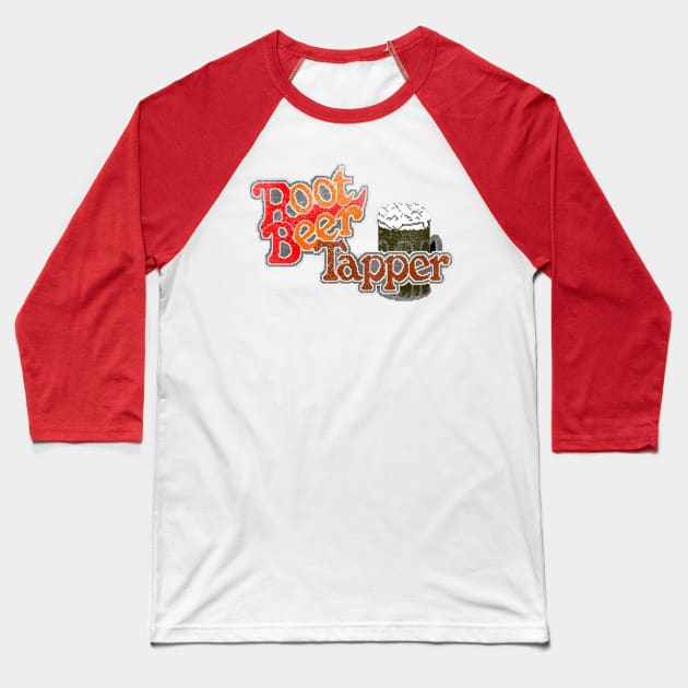 Root Beer Tapper Baseball T-Shirt by thepeopleschampion23